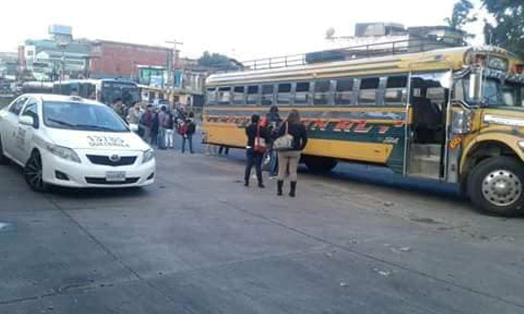 taxistas bus Emisoras Unidas