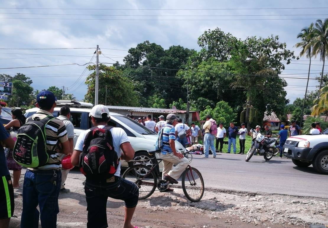 Accidente de tránsito Retalhuleu Motocicletas Ruta al pacífico Emisoras Unidas