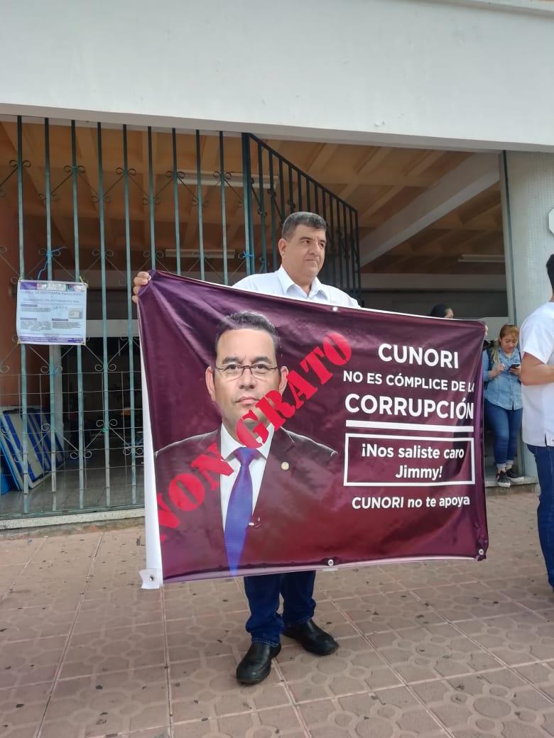 Manifestación en Chiquimula