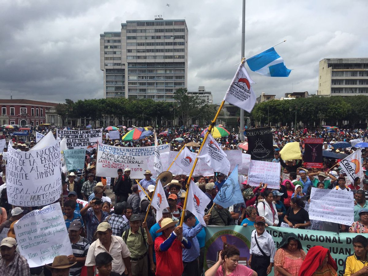 Manifestación CODECA