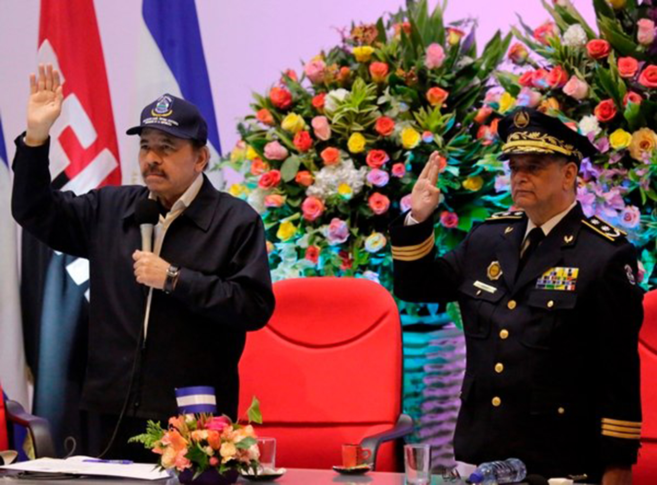 El presidente de Nicaragua, Daniel Ortega