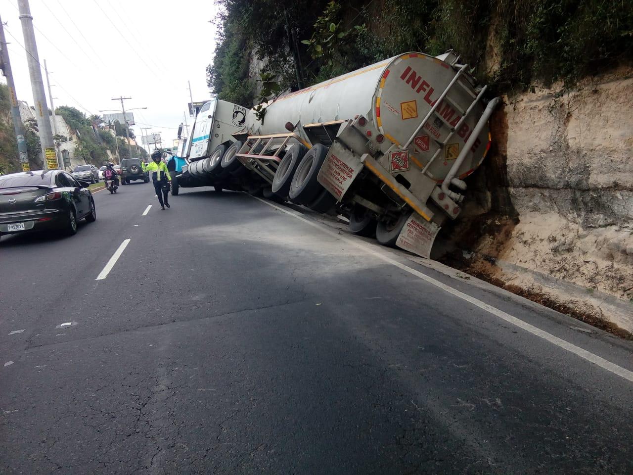 Tráiler encunetado