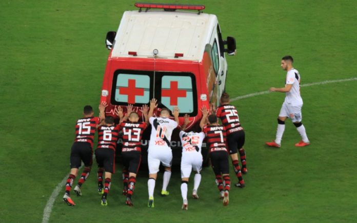 Video Viral Fútbol Brasil Ambulancia Emisoras Unidas