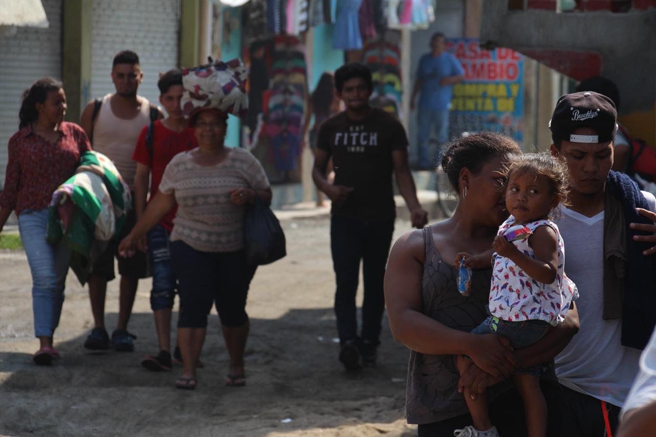 Caravana de Migrantes en San Marcos