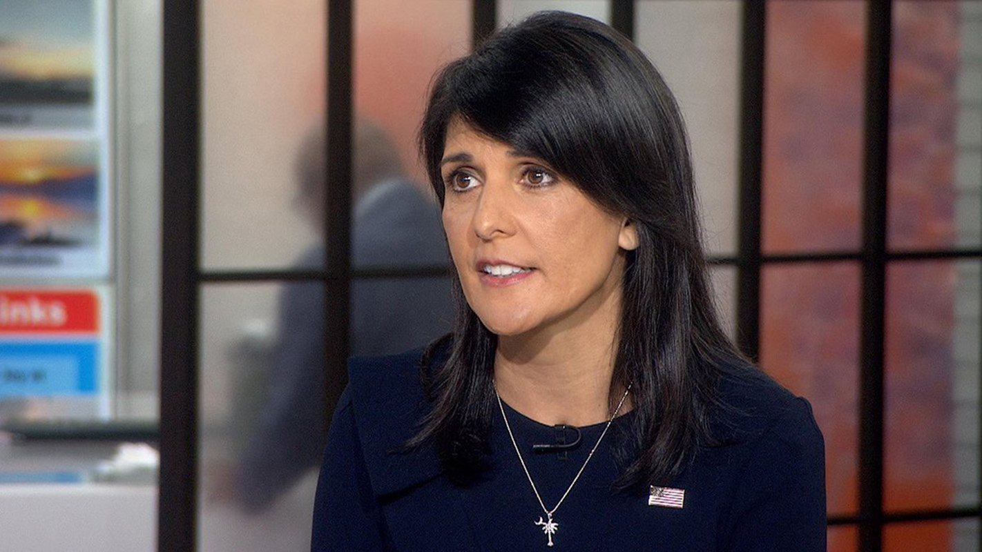 Dimite la embajadora de EEUU en Naciones Unidas, Nikki Haley