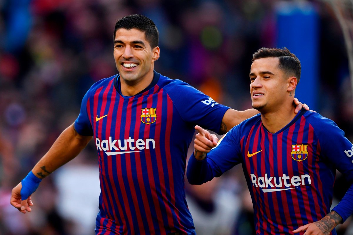 Barcelona Real Madrid Luis Suárez Philippe Coutinho