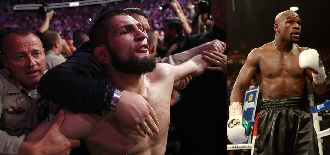 Khabib Nurmagomedov Floyd Mayweather