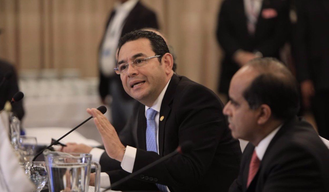 Presidente Jimmy Morales viaja a EEUU