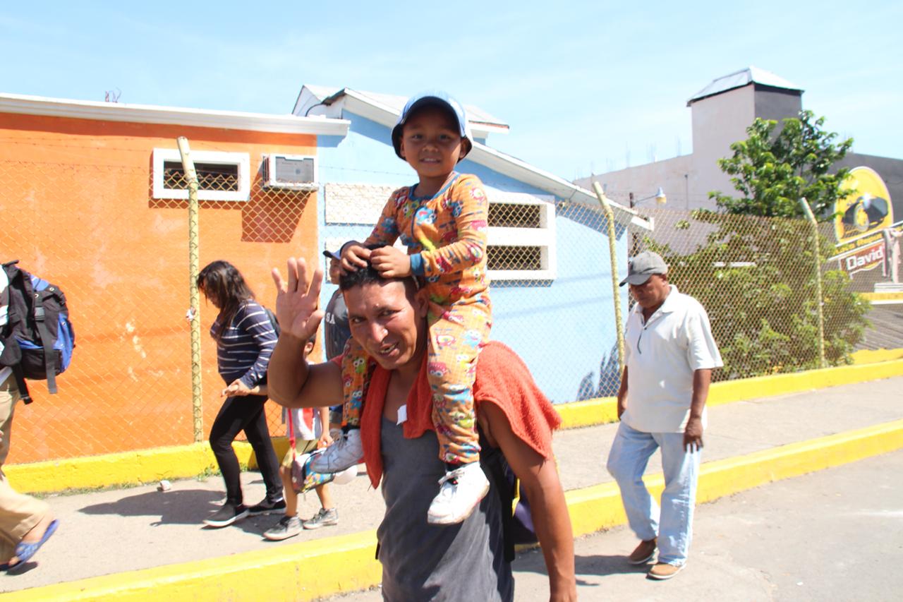 Caravana del migrante salvadoreño