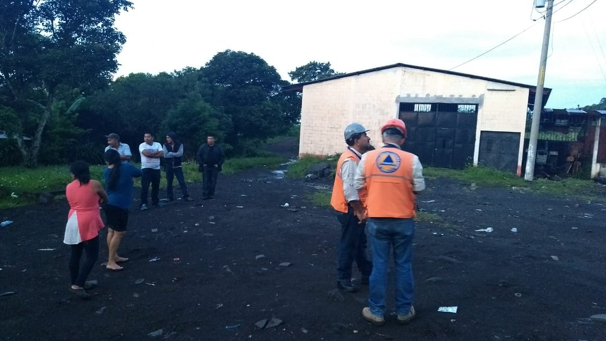 Explosión 12 de octubre Volcán de Fuego