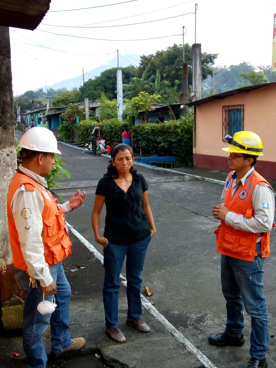 Recomendaciones por erupción del Volcán de Fuego