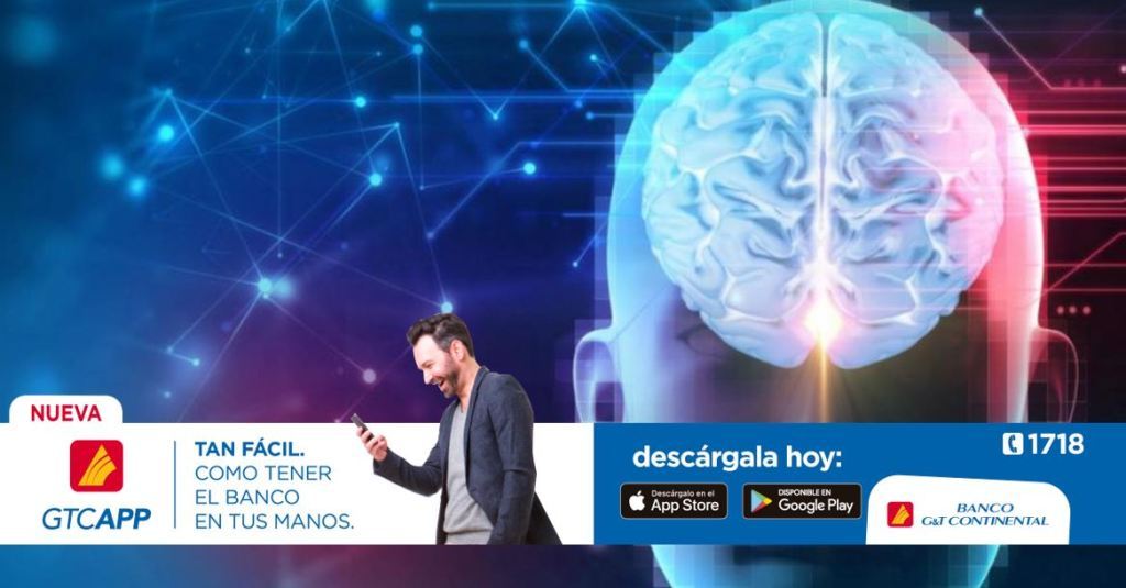 Cerebro conectar tres personas científicos tecnología