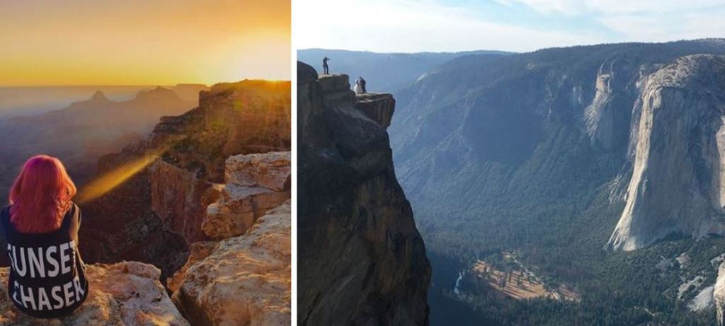 Instagramers blogueros mueren California Parque Nacional Yosemite