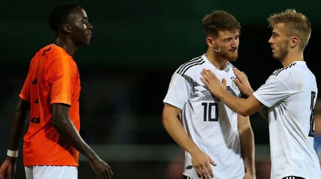 Sub20 Holanda Alemania escupir Jordan Teze