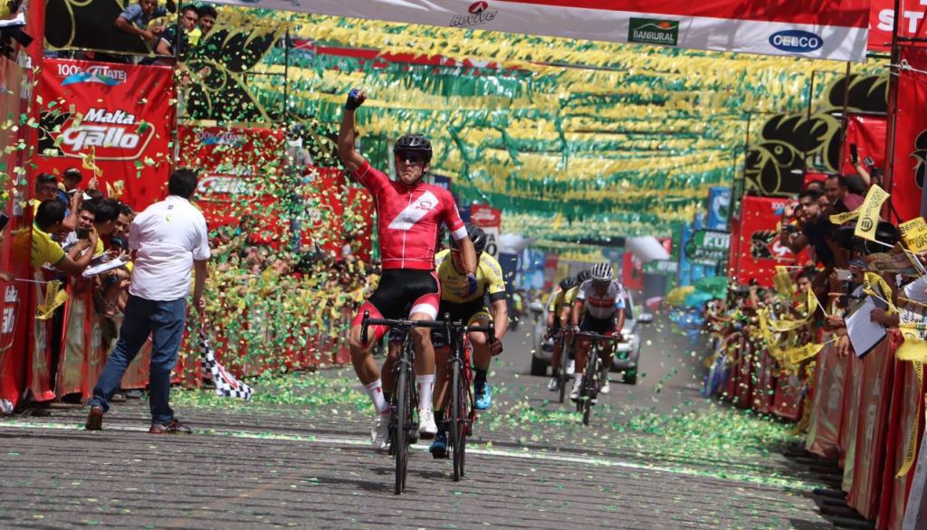 Vuelta Ciclística Guatemala ganadores primera etapa Guastatoya 23 de octubre 2018