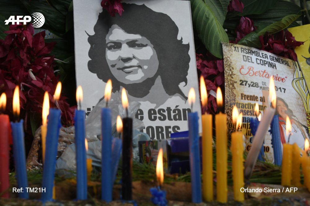 Berta Cáceres ambientalista