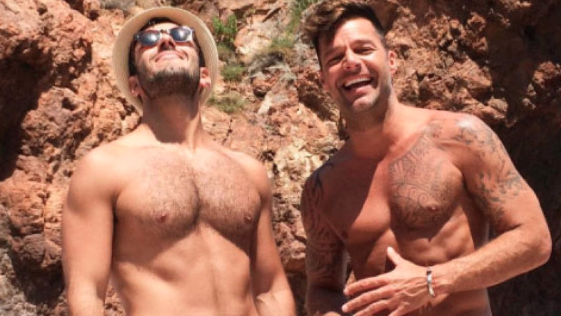 Ricky Martin foto sensual