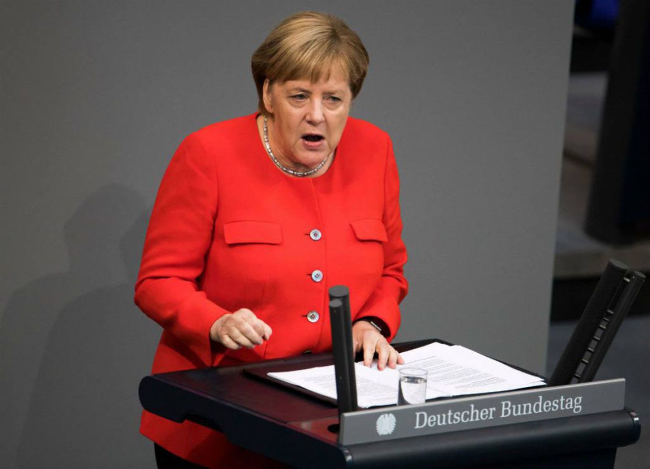 Angela Merkel canciller alemana