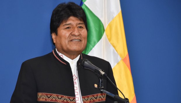 El presidente boliviano, Evo Morales