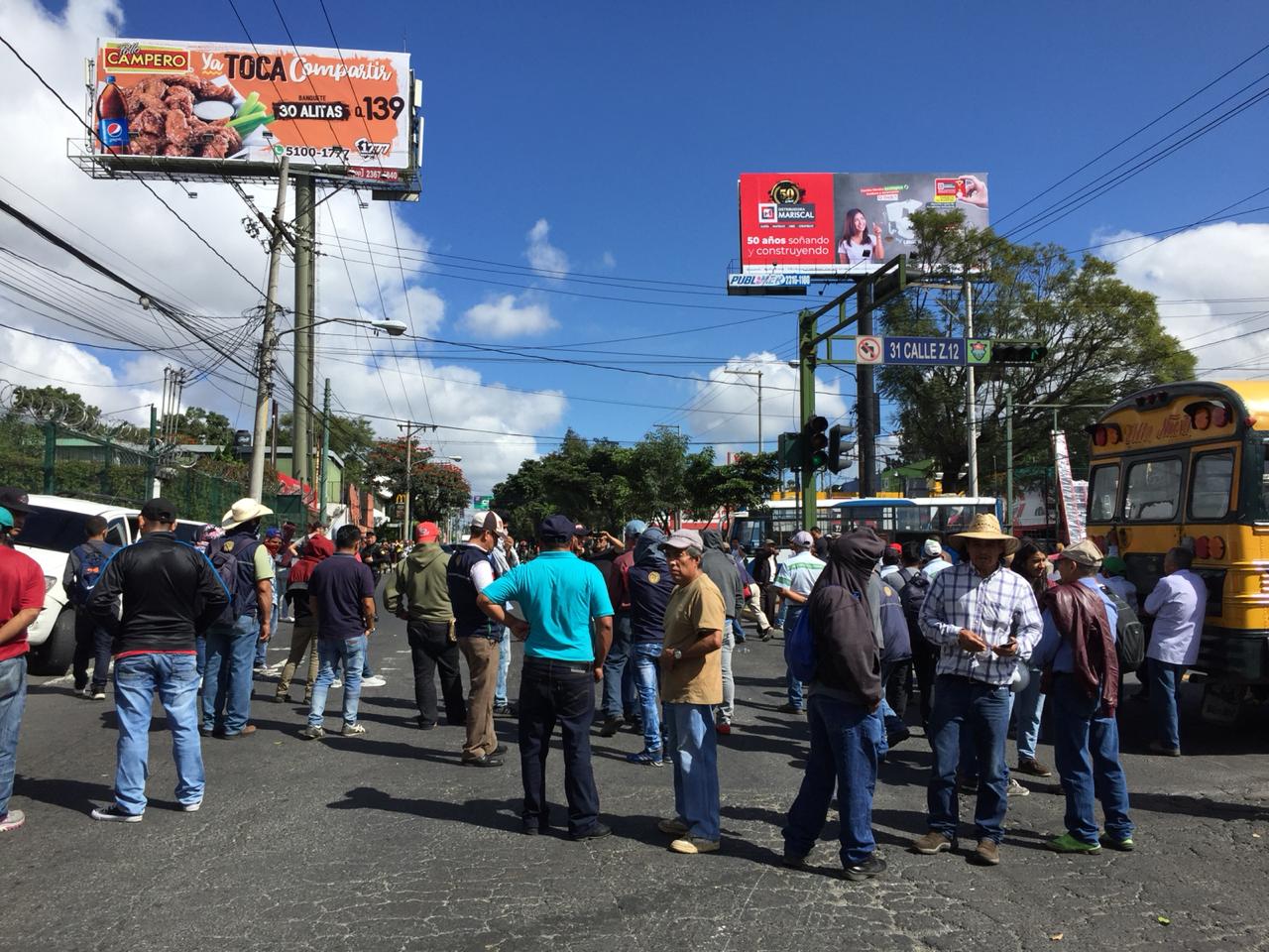 Manifestación USAC