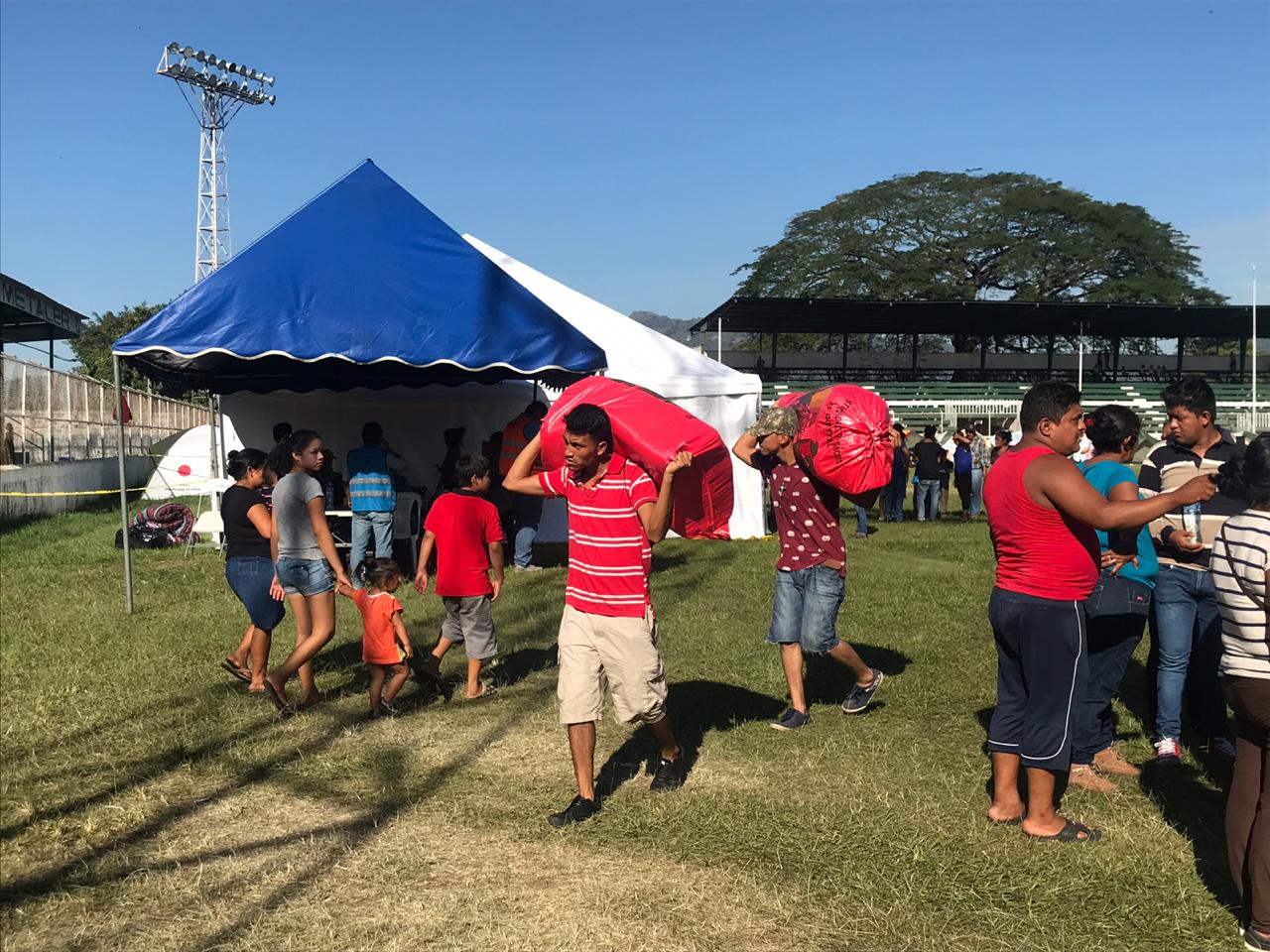 Albergados en Escuintla