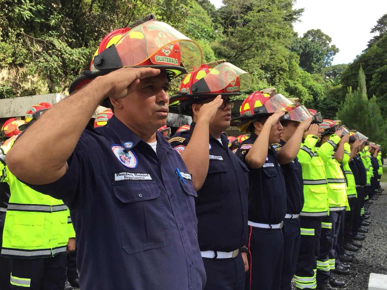 Volcán de Fuego y la experiencias de bomberos