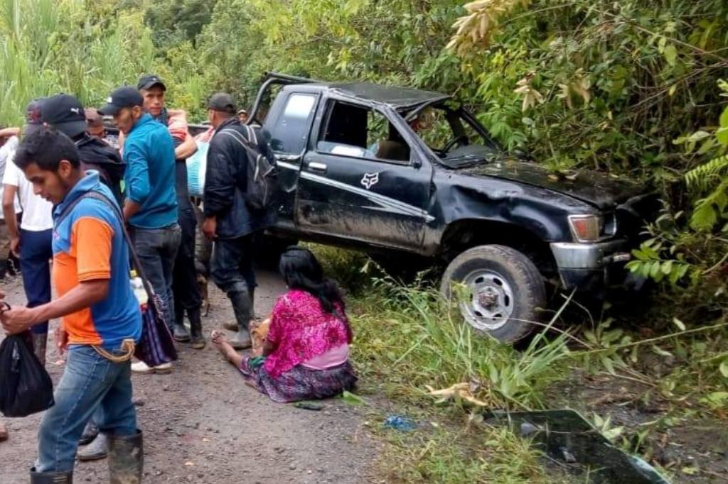 Alta Verapaz Senahú accidente vial