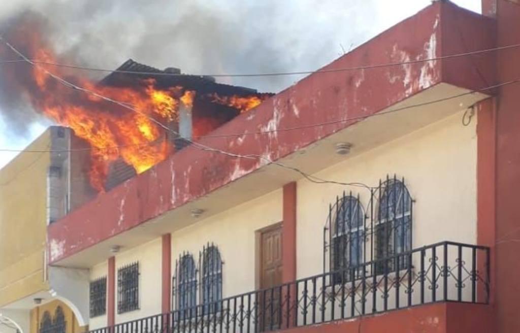 Incendio Quetzaltenango cortocircuito ropa típica Salcajá 12 noviembre 2018