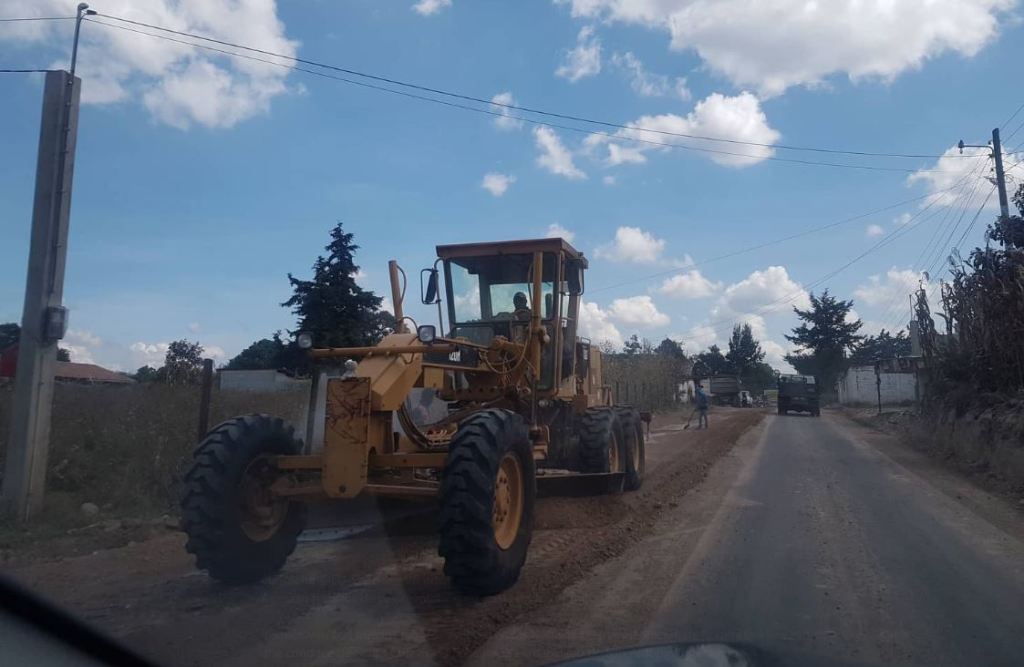 Quiché trabajos pavimentación