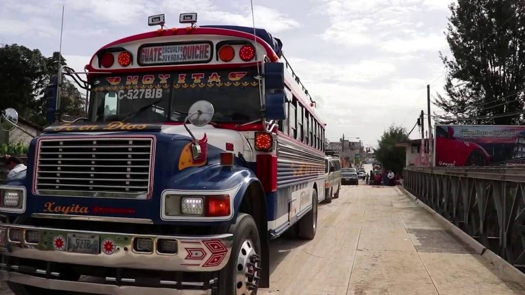 Quiché pilotos carretera cobros ilegales puente Bailey Chaiquisis 13 noviembre 2018