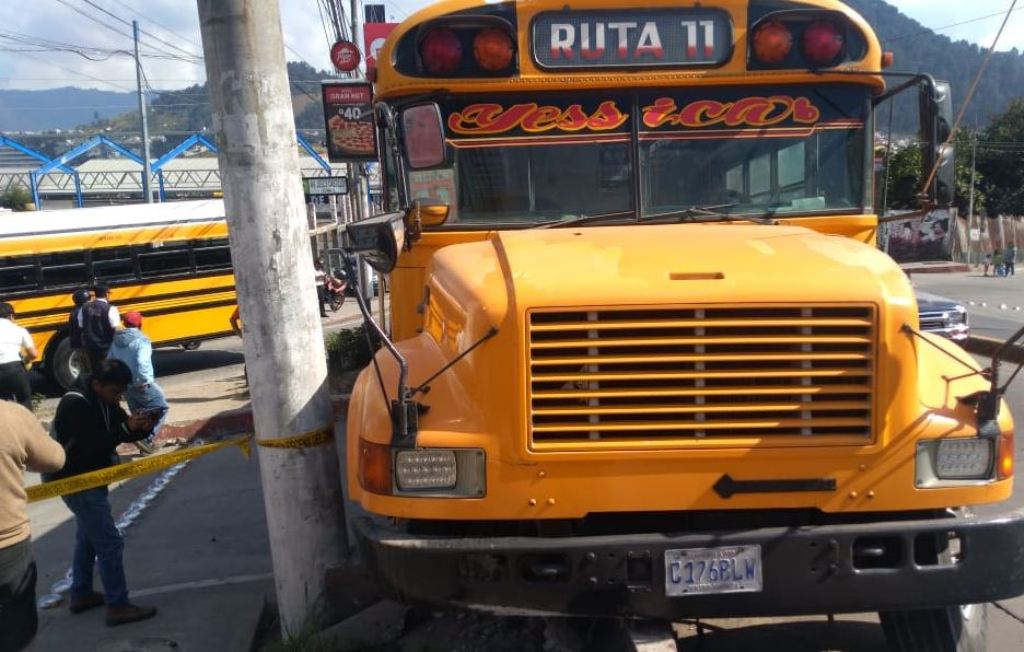 Quetzaltenango pilotos buses servicio ataque armado