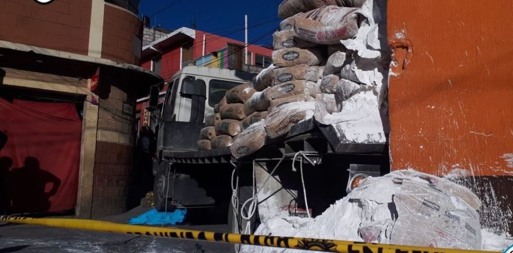 Totonicapán niño mujer arrolados camión