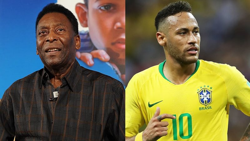 Pelé Maradona Messi Neymar