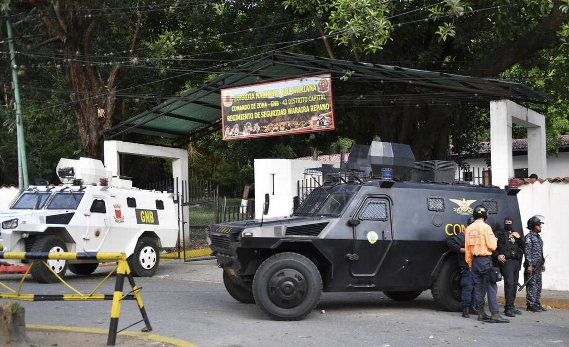 Detenidos los militares sublevados