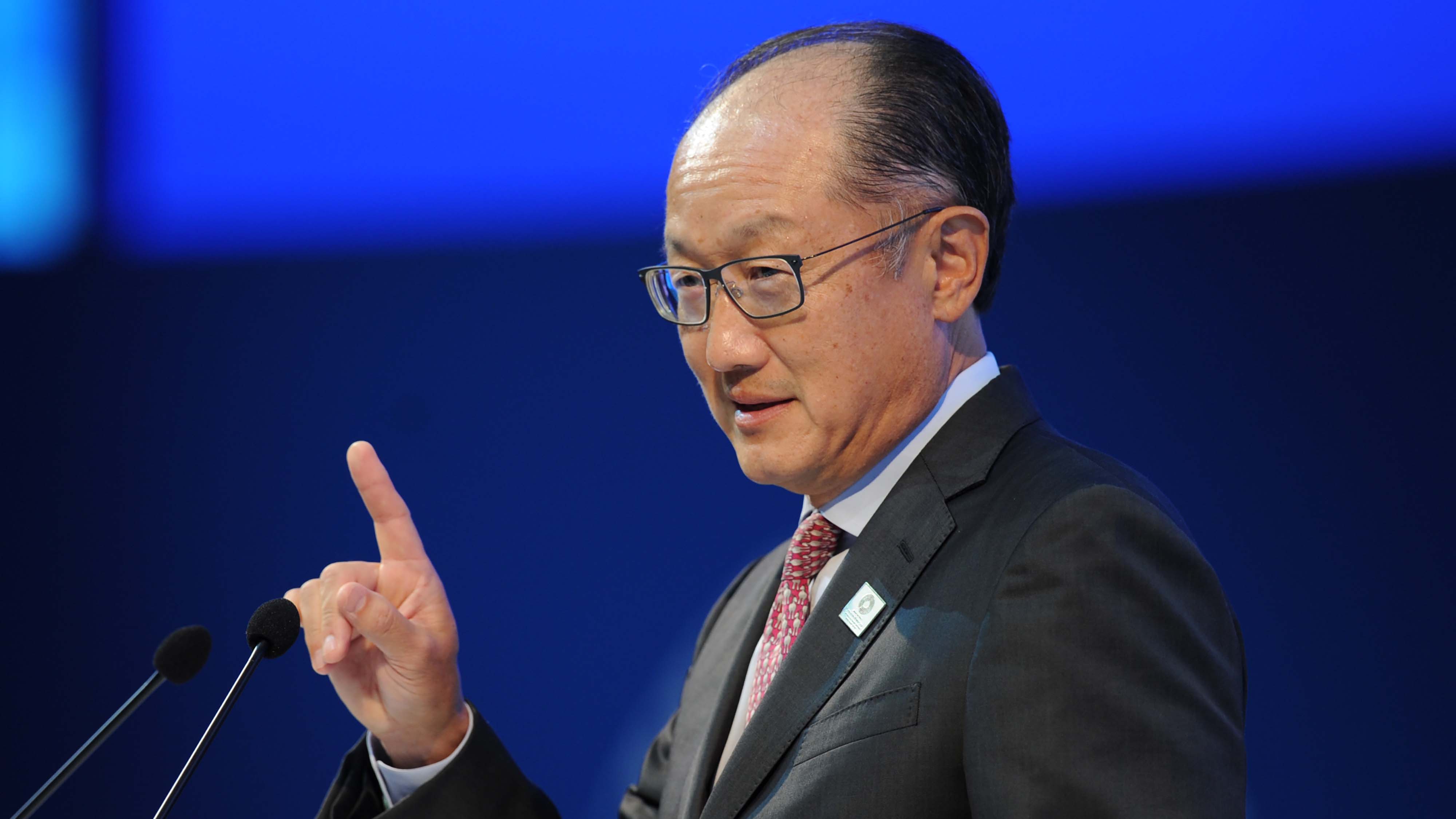 El presidente del Banco Mundial Jim Yong Kim