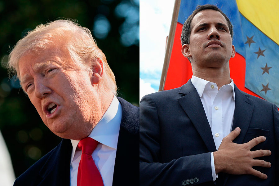 Guaidó dice que ha dialogado con Trump