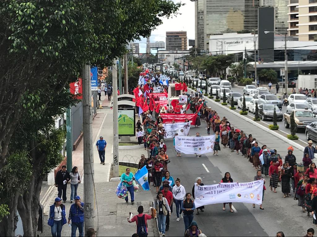 Manifestaciones en Guatemala