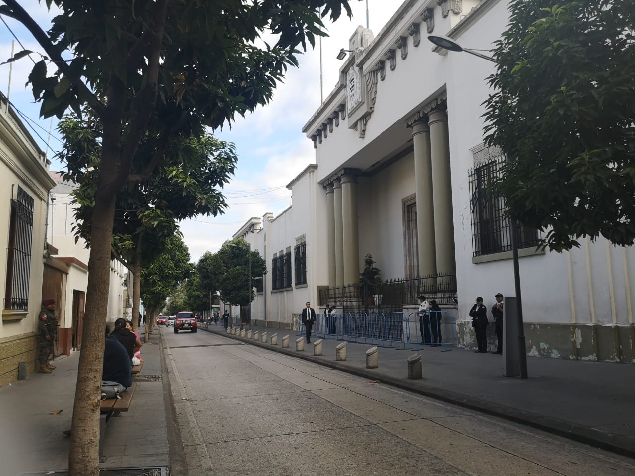 Casa Presidencial y sus seguridad