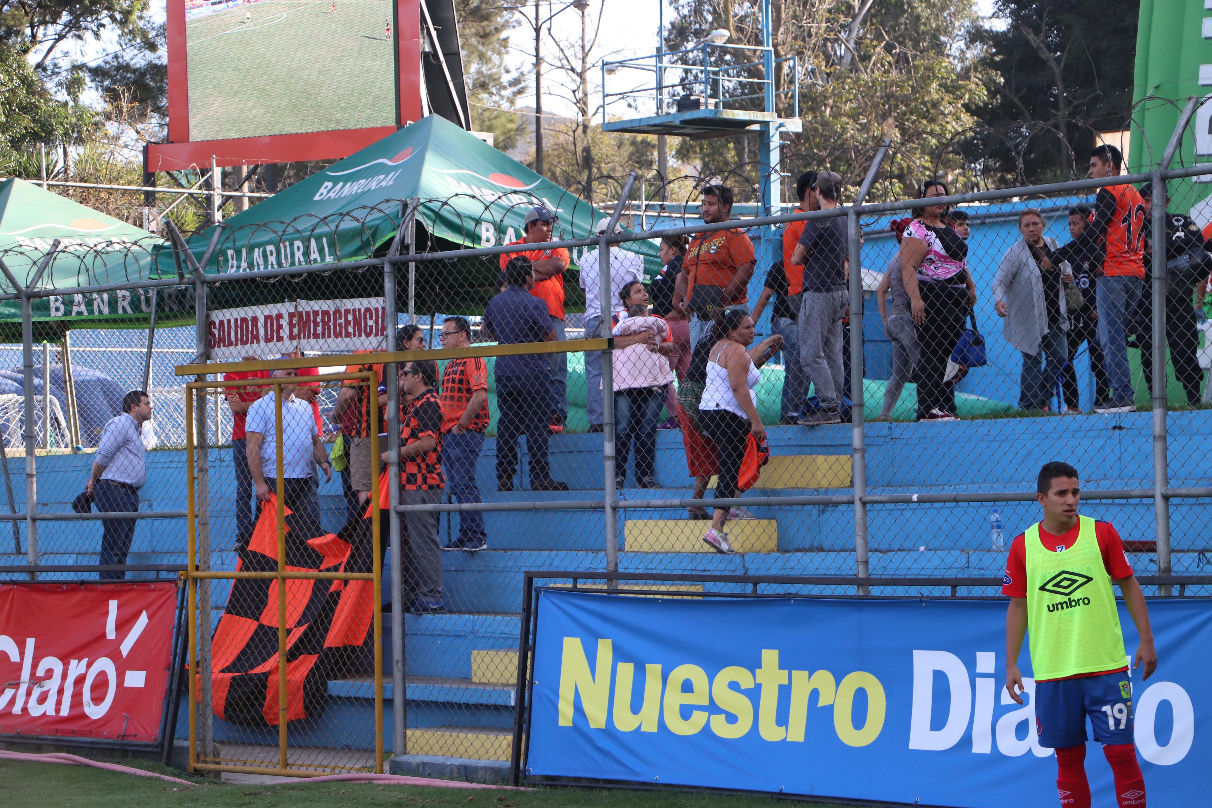 El estadio El Trébol