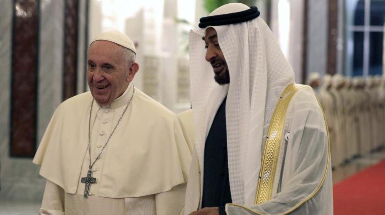 El papa en Emiratos Árabes Unidos