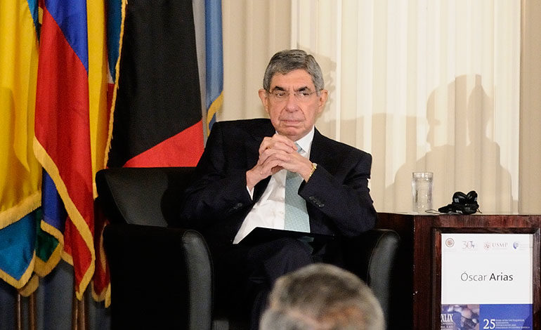 Expresidente costarricense, Oscar Arias