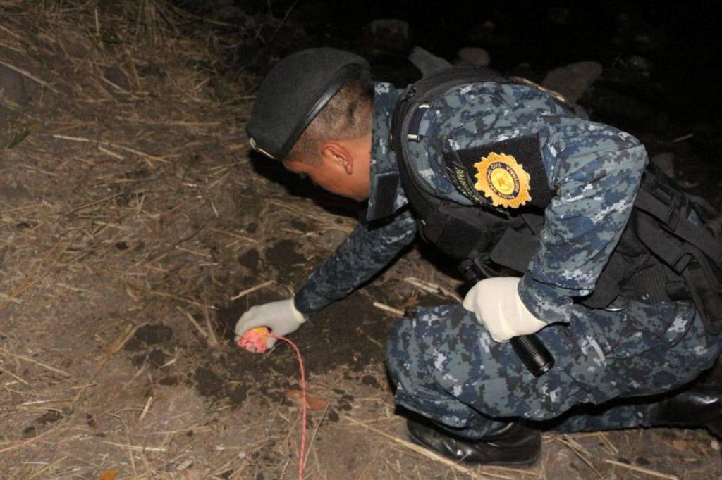 Jalapa artefacto explosivo terreno baldío