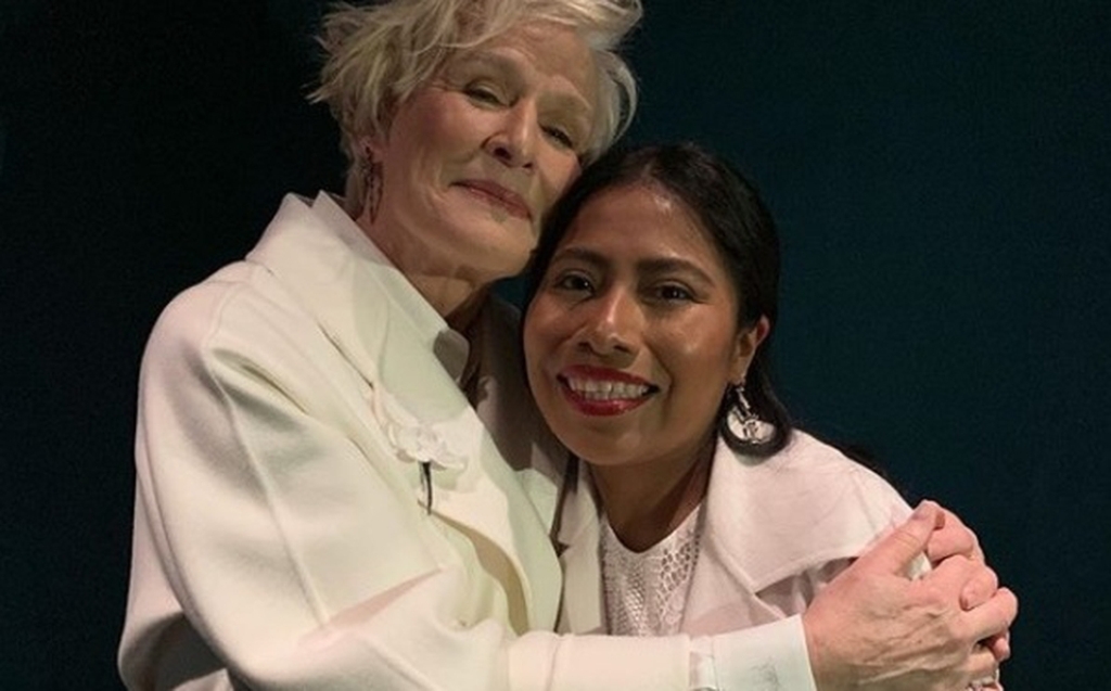 Glenn Close Yalitza Aparicio emotivo mensaje