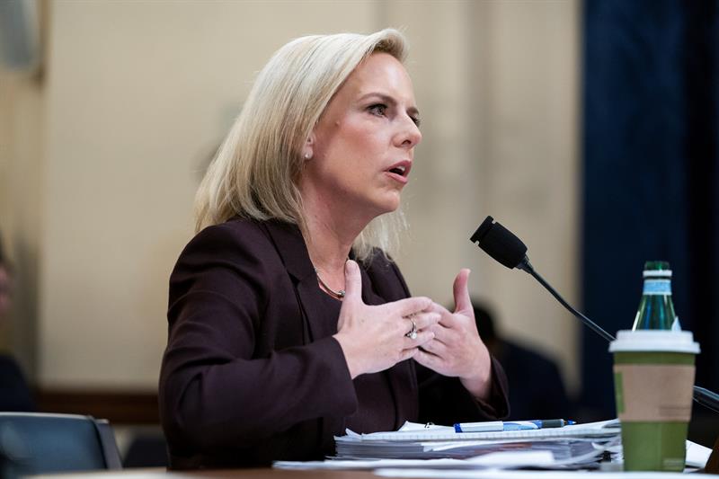 Kirstjen M. Nielsen, secretaria de Seguridad Nacional de EEUU. Foto: EFE.