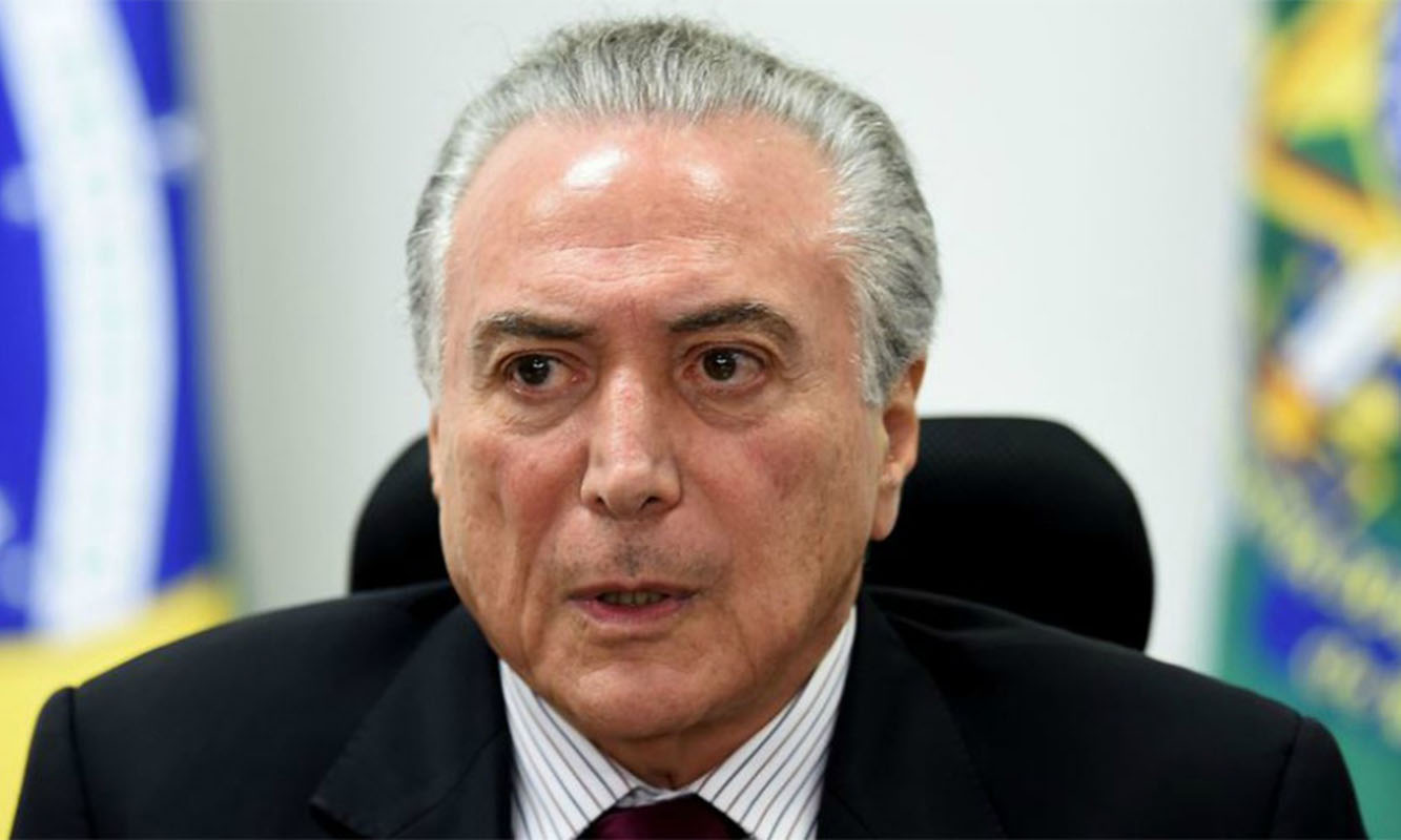 Detienen al expresidente brasileño Michel Temer