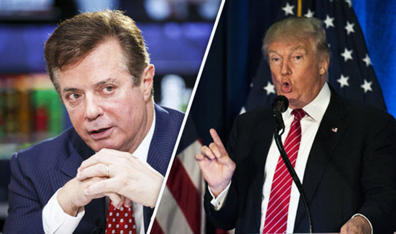 Donald Trump dice estar conforme tras la condena de Paul Manafort