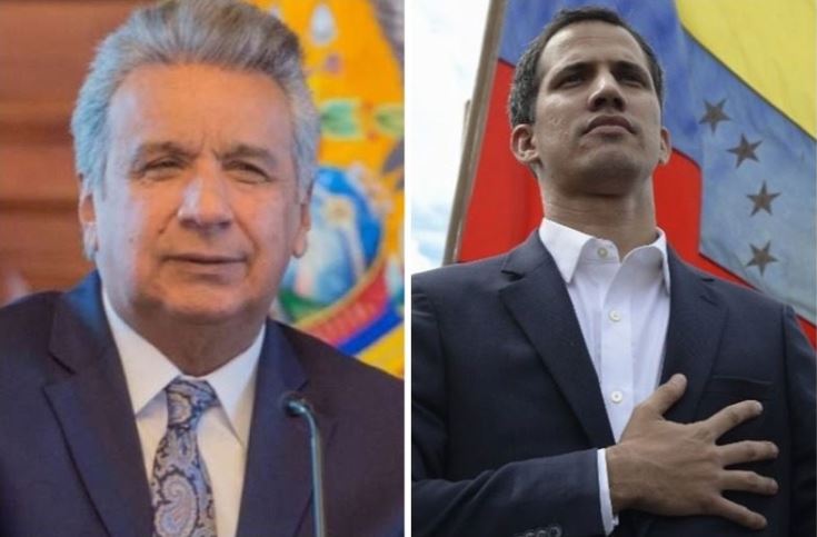 Presidente de Ecuador invita a Guaidó para que reciba respaldo popular