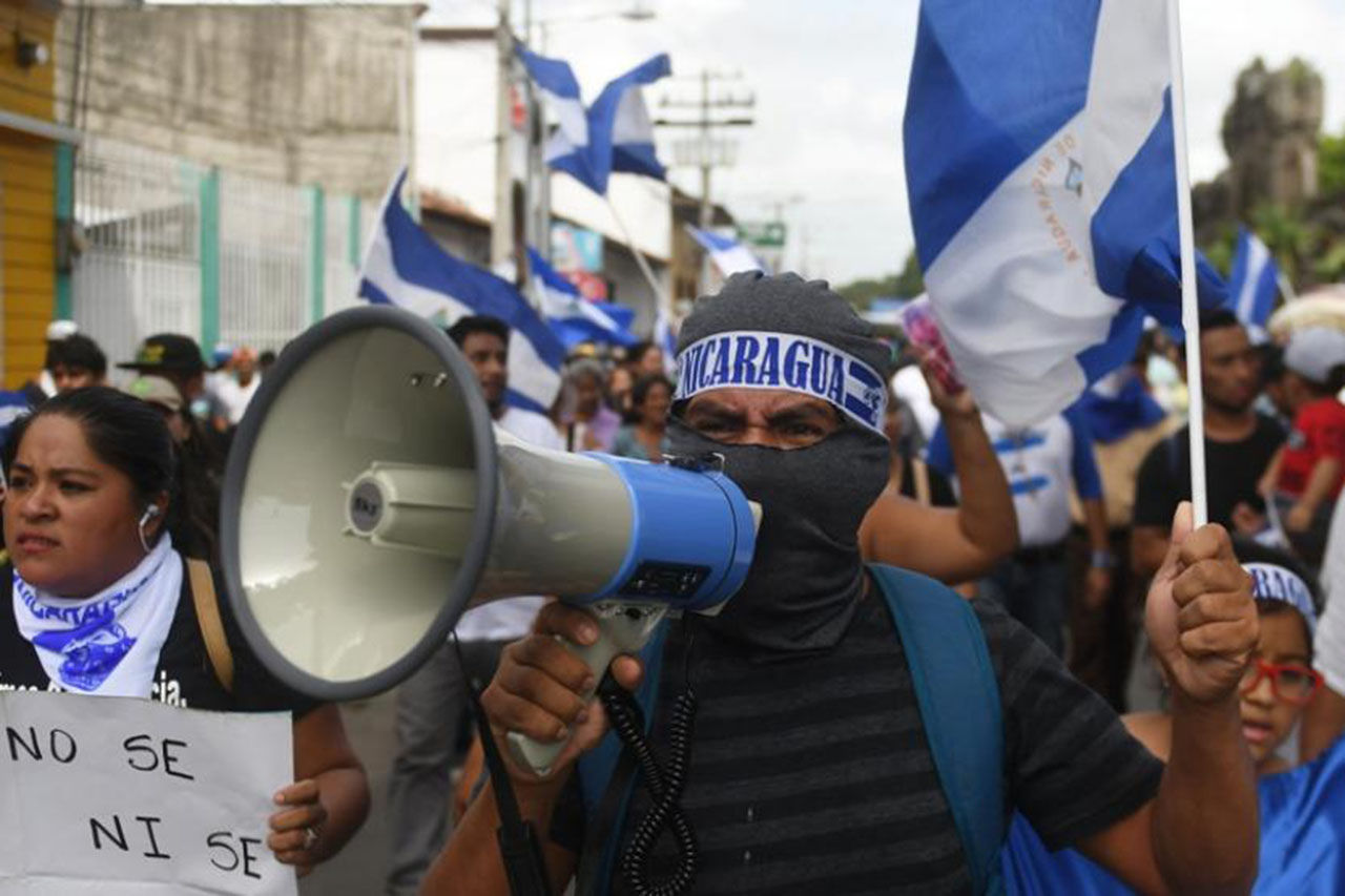 Nicaragua libera a 50 "presos políticos. Fotografía con fines ilustrativos