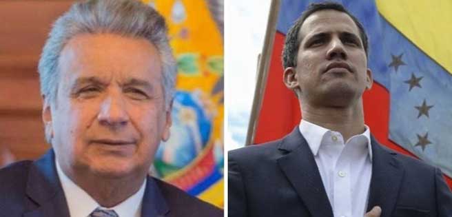 El presidente de Ecuador se reunirá con Guaidó en la base naval de Salinas