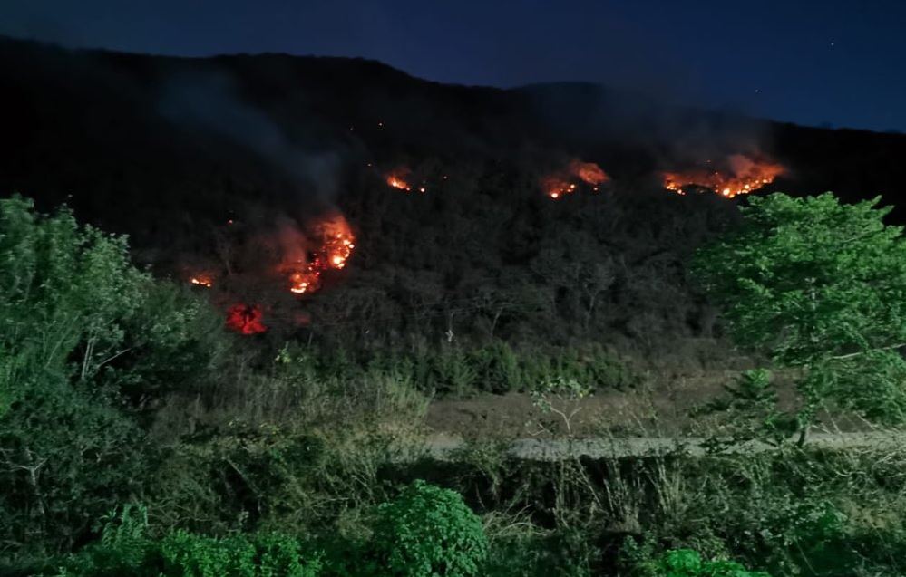 Sacatepéquez incendio San Juan Gascón